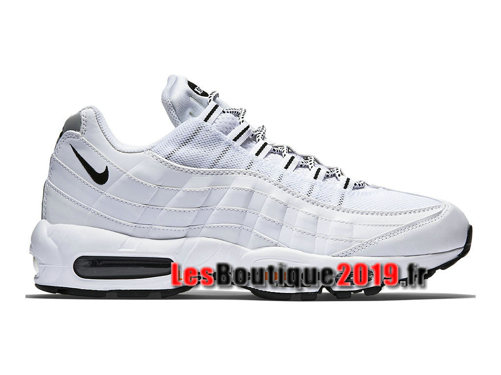 Nike Wmns Air Max 95 Chaussures Nike Running Pas Cher Pour Femme/Enfant Blanc Noir ...